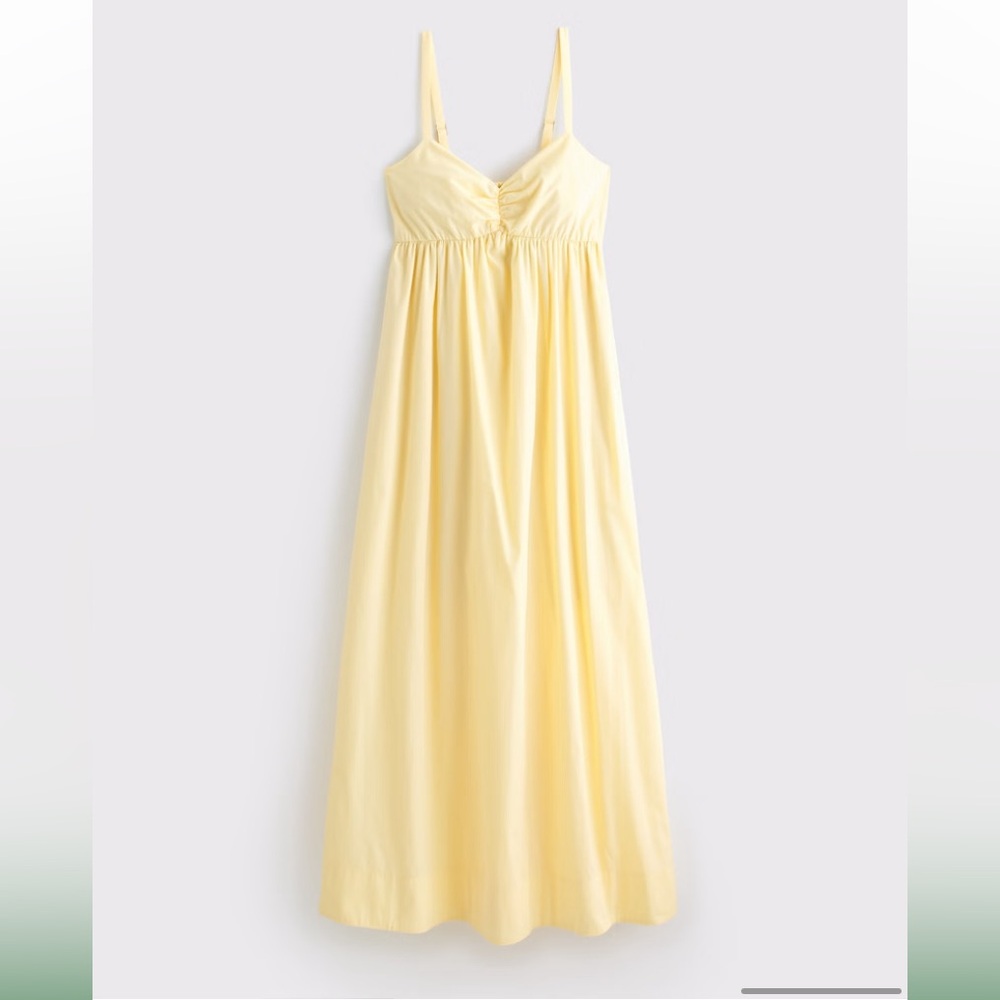 Abercrombie Sweetheart Babydoll Maxi Dress